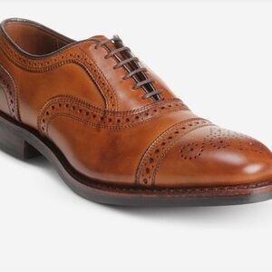 🥿 Allen Edmonds Classic Brown Cap Toe Oxfords 👞